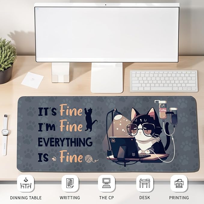 large mouse pad