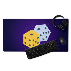 Ludo Purple Mouse Pad