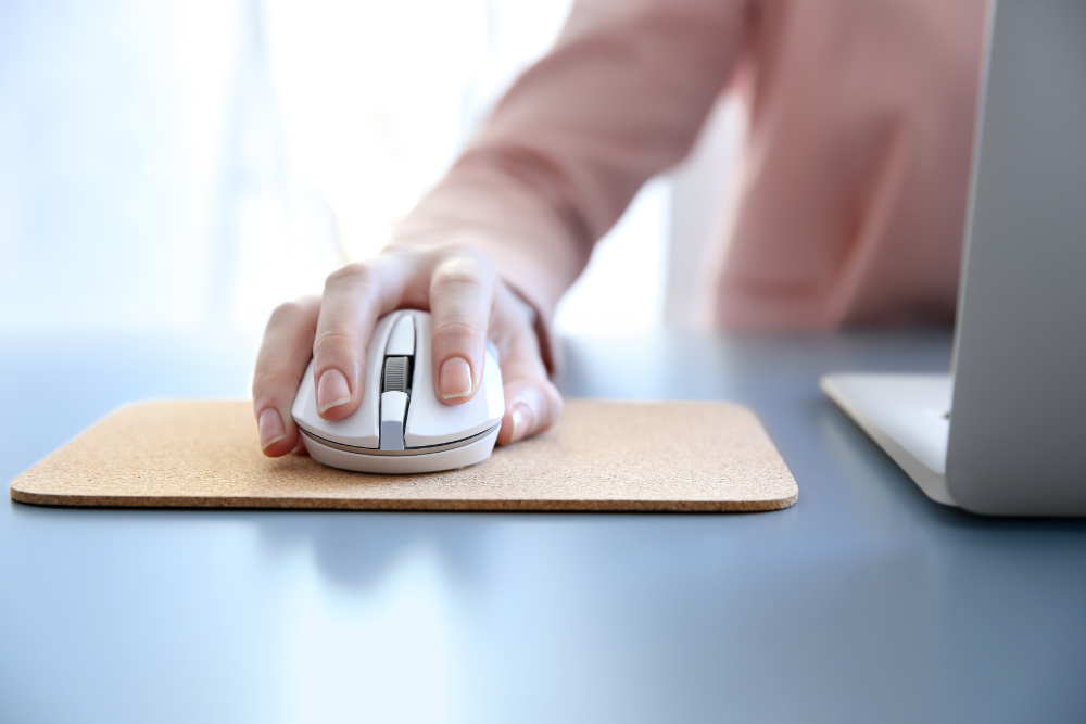 Personalized Mouse Pad with Wrist Rest